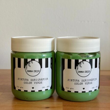 Pintura Serigráfica- Verde 250 grs
