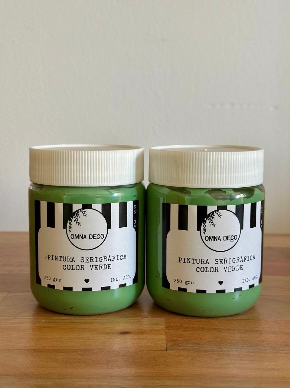 Pintura Serigráfica- Verde 250 grs