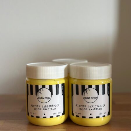 Pintura Serigráfica- Amarillo limón- 250 grs