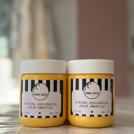 Pintura Serigráfica- Amarillo- 250 grs