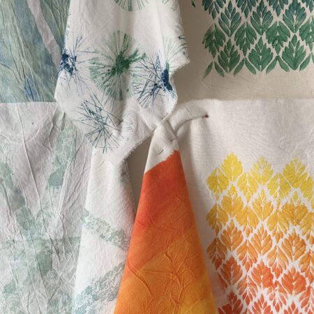 Curso de Estampado Textil- "Técnicas x 4"- Clases grabadas online