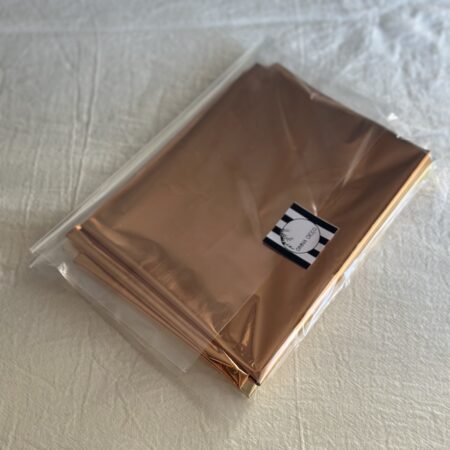 Foil textil - Efecto metalizado COBRE