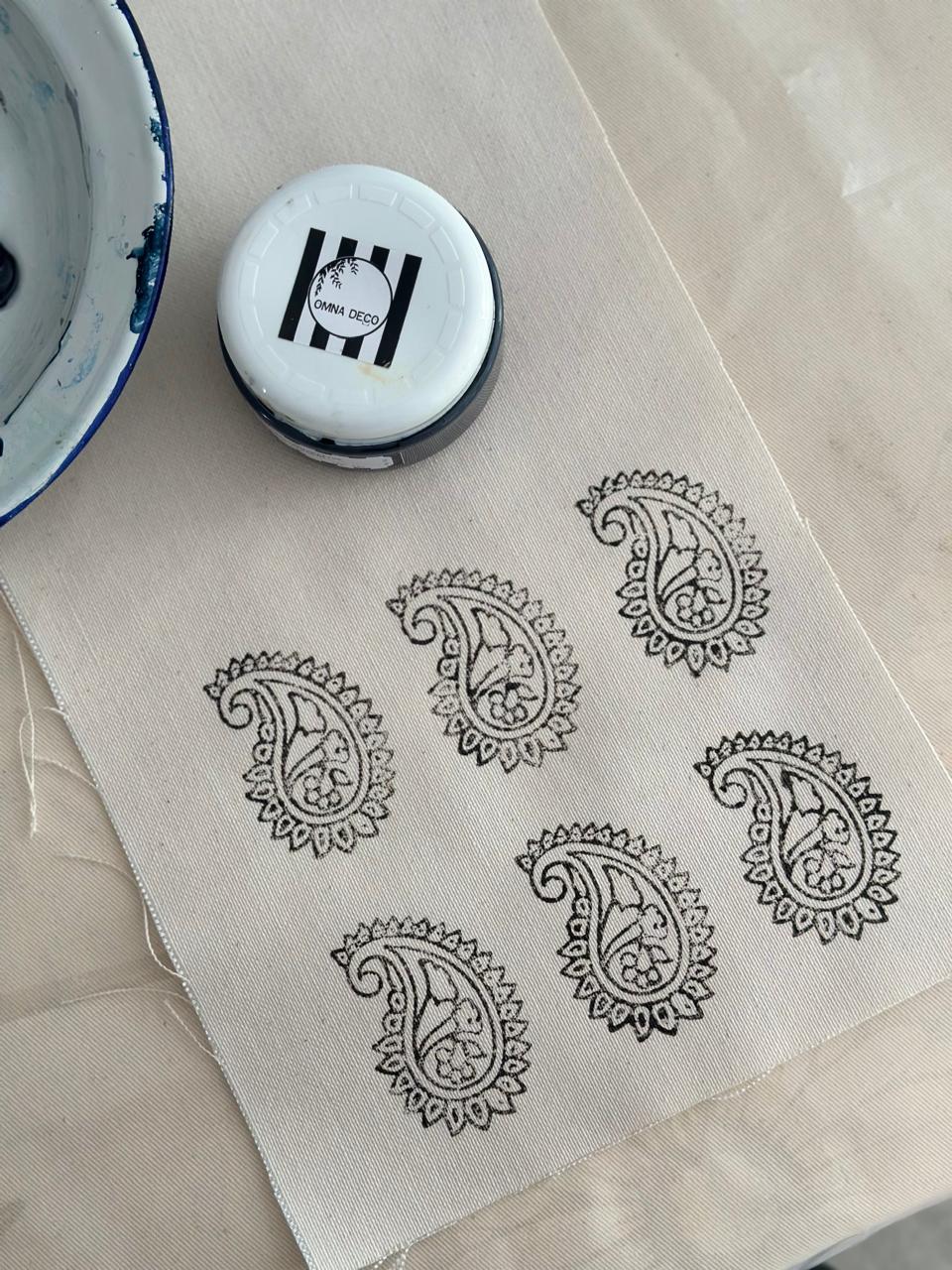 Sello Paisley- Flor