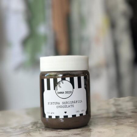 Pintura Serigráfica- CHOCOLATE- 250 grs