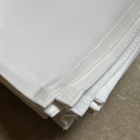 Servilleta de gabardina blanca- para estampado textil