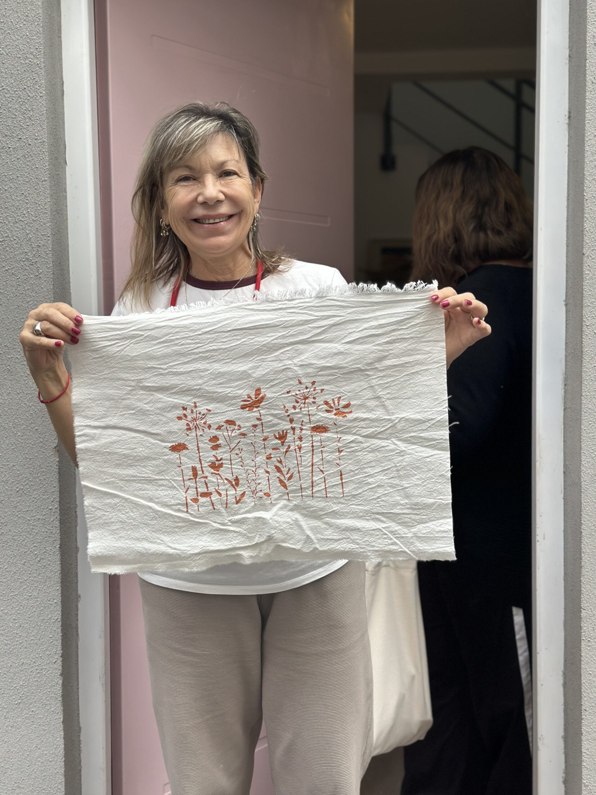 Masterclass Individual de Estampado Textil- Efecto metalizado y foil (presencial)