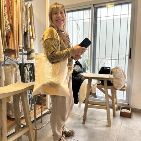 Masterclass Individual de Estampado Textil- Efecto metalizado y foil (presencial)