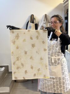 Curso de Estampado Textil- CONTORNO BOTANICO- Clases grabadas online