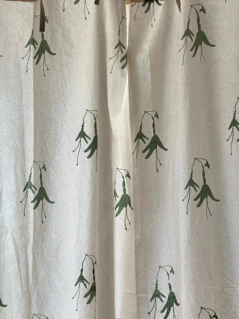 Cortina de baño Chilco- verde musgo